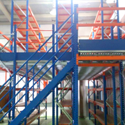 pallet rack system for warehouses